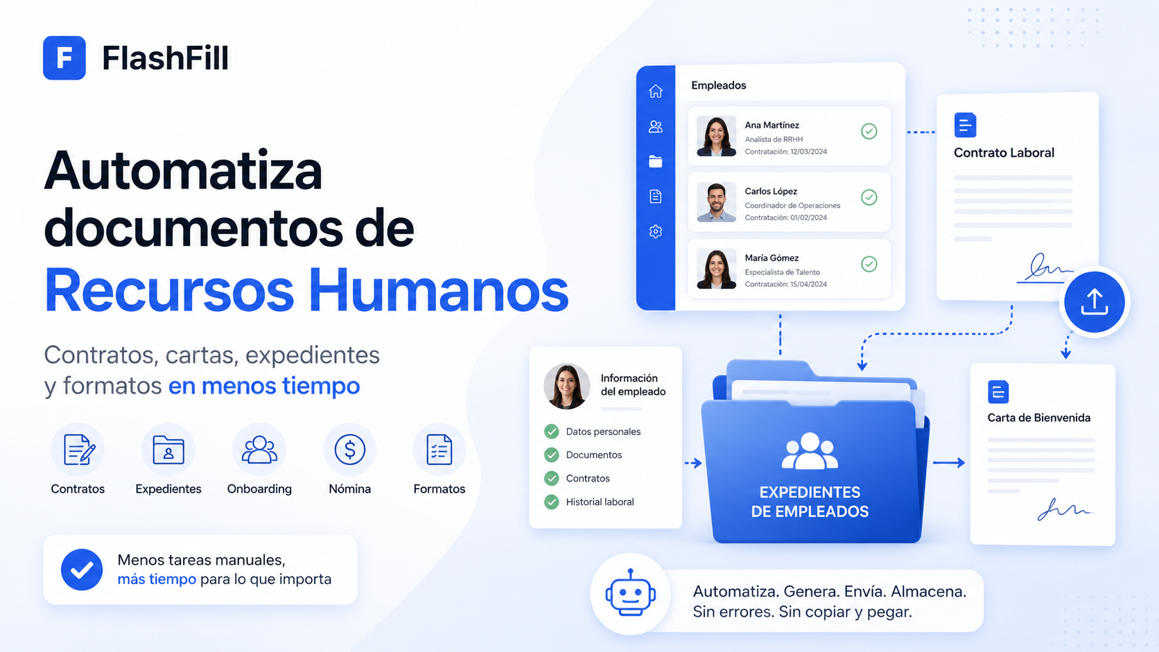 Automatizar documentos de Recursos Humanos