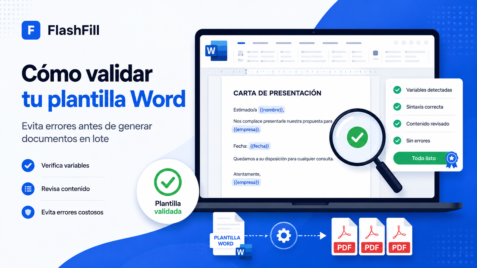 Validar plantilla Word antes de generar documentos